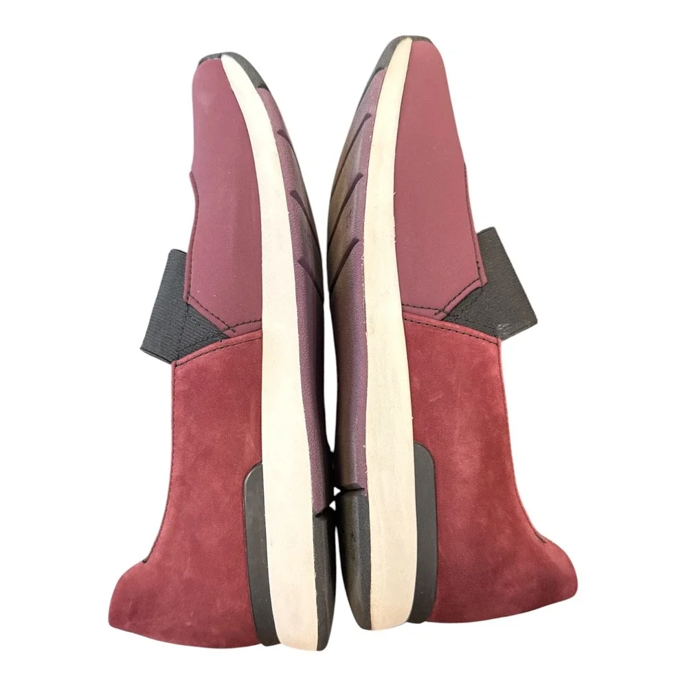 Vionic Cadee Sneaker Women 11 Wine Burgundy Slip On Mary Jane 10010027